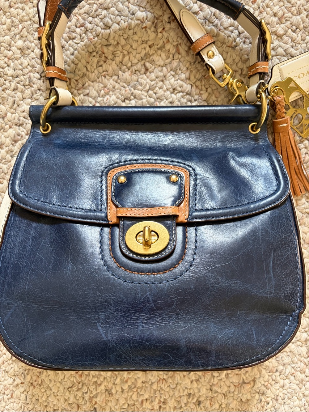 Coach Legacy Willis leather bag